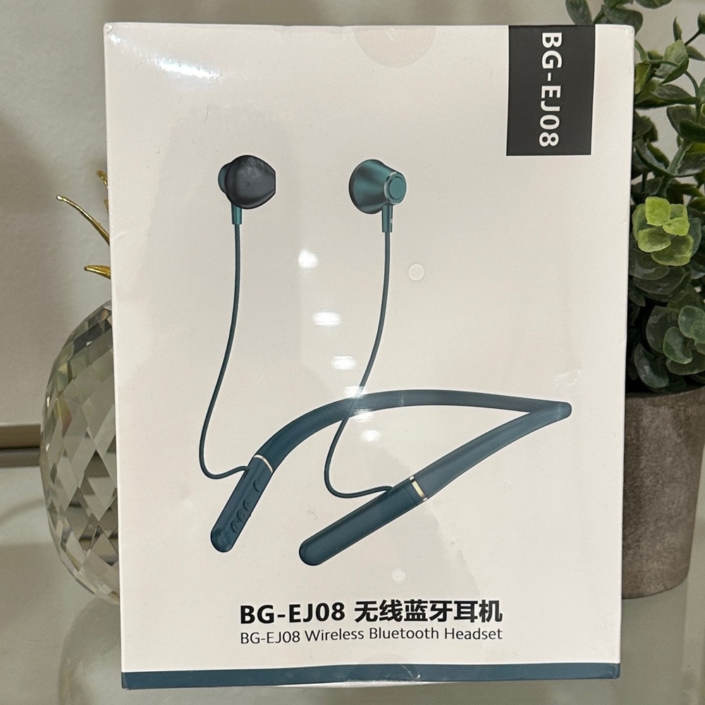 Wireless Bluetooth Headset in Teal